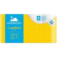 Harmony Harmony Toalettpapír 2-rétegű HARMONY COMFORT – 8 tekercs 8584014850636