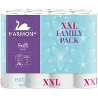 Harmony Harmony Toalettpapír 3-rétegű HARMONY SOFT XXL – 24 tekercs