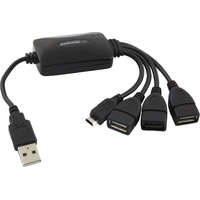 Esperanza Esperanza Hub 3-portos USB 2.0 + 1 port mikroUSB EA158