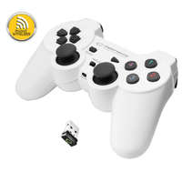 Esperanza Esperanza Vibrációs drótnélküli gamepad PC/PS3 USB GLADIATOR, fehér-fekete EGG108W