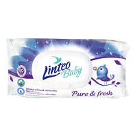 Linteo Linteo Nedves törlőkendő Linteo Baby Pure and fresh 80db műanyag dobozban 8 594 008 876 580