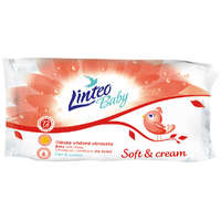 Linteo Linteo Nedves törlőkendő Linteo Baby Soft and Cream 72db 8 594 008 876 573