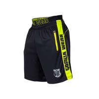 Proteinstore SHELBY SHORTS - BLACK/NEON LIME