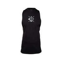 Proteinstore CISCO DROP ARMHOLE TANK TOP - BLACK/WHITE