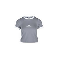 Proteinstore NEW ORLEANS CROPPED T-SHIRT - GRAY