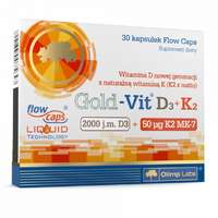 Proteinstore Olimp Gold-Vit D3+K2 vitamin 30 kapszula