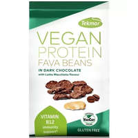  Tekmar - Vegan Protein Snack 11x140g - Fava beans in dark chocolate with latte macchiato flavour