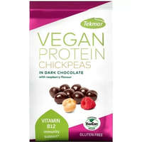  Tekmar - Vegan Protein Snack 11x140g - Chickpeas in dark chocolate with raspberry flavour