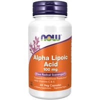  NOW - Alpha lipoic Acid, 100 mg, 60 vegetáriánus kapszula