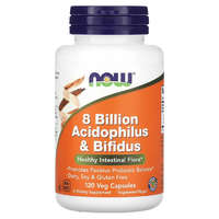  NOW Foods - 8 Billion Acidophilus & Bifidus - 120 kapszula