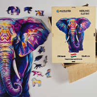 www.puzzleter.hu Hatalmas elefánt fa puzzle