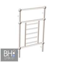 Radeco CLARO Color ral törölközőszárítós csőradiátor, 860x550 mm