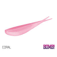  Delphin BOMB! D-SHOT dropshot gumihal, Coral, 6.5cm, 5db