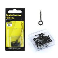 Carp Academy csavaros csalitüske, fekete, 10mm, 20db
