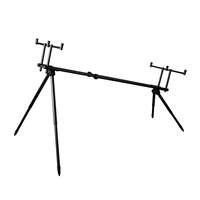 Delphin RPX 4 BlackWay rod pod négylábú bottartó állvány, fekete