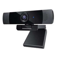 Defton ind. 1080P Full HD Webkamera, sztereó mikrofon zajszűréssel AMO-10124