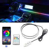 Amaz Okos autós LED világítás belső térbe - 110cm + 35 cm, applikáció+távirányító KNT88-12
