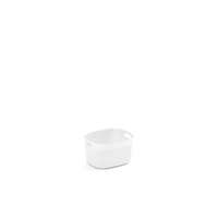 Curver Filo S műanyag tárolókosár 6l 27x22x15 cm fehér