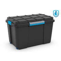 Curver Scuba Box XL kerekes láda fekete/kék 110L 44,5x73,5x46 cm