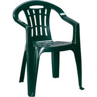 Keter Mallorca kerti szék, kartámaszos, sötétzöld színű