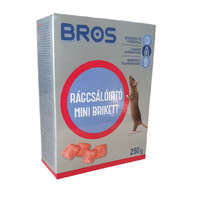  Bros Rágcsálóírtó mini brikett 250g.