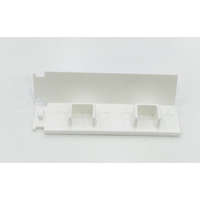 2 soros mennyezeti sín végzáró, 2 db / csomag, fehér