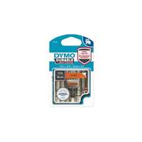 DYMO Feliratozó szalag DYMO D1 12mm x 3m narancs alapon fekete írásszín