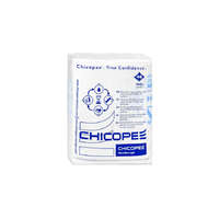 CHICOPEE Törlőkendő CHICOPEE Microfibre Light mikroszálas gyorskendő nem mosható 34 x 40 cm kék mintával 40 db/csomag