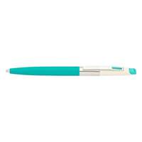 Ico Golyóstoll ICO 70 nyomógombos pasztell zöld tolltest 0,8mm kék írásszín