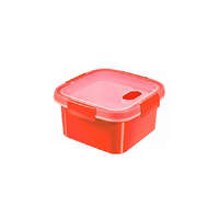 Curver Ételtartó doboz CURVER Smart Eco szögletes műanyag 1,1L piros