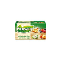 PICKWICK Fekete tea PICKWICK ízesített zöld variációk narancs-erdei gyümölcs-alma-őszibarack 20 filter/doboz