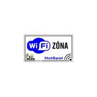 GUNGL DEKOR Piktogram WI-FI zóna fehér