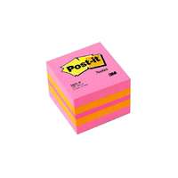 POST-IT Öntapadós jegyzet 3M Post-it LP2051P 51x51mm mini kocka vegyes pink 400 lap