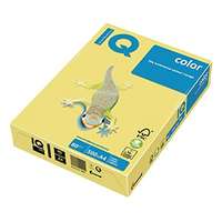 IQ Fénymásolópapír színes IQ Color A/4 80 gr pasztell sárga YE23 500 ív/csomag