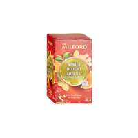 MILFORD Zöld tea MILFORD Winter Delight narancs és gyömbér 20 filter/doboz