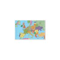 STIEFEL Térkép STIEFEL Európa nemzetközi 140 x 100 cm fémkeretes tűzhető