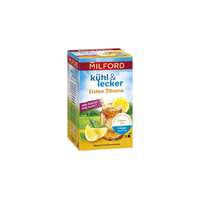 MILFORD Fekete tea MILFORD Kühl & Lecker Ice Tea Citrom 20 filter/doboz