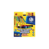 Astra Színes ceruza ASTRA duo ajándék hegyezővel 24 színű