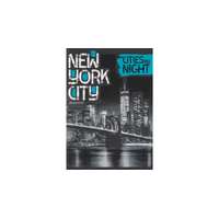 ARS UNA Füzet A/5 kockás 27-32 40 lapos Cities By Night New York City UTOLSÓ DARAB