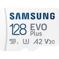 Samsung 128 GB MicroSDXC Card EVO Plus (Class 10, UHS-I U3, A2, V30)