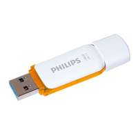 Philips 128 GB Pendrive 3.0 Snow Edition (fehér-sárga)