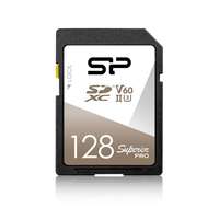 Silicon Power 128 GB SDXC Card Superior Pro (Class 10, UHS-II U3, V60)