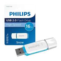 Philips 16 GB Pendrive 2.0 Snow Edition (fehér-kék)