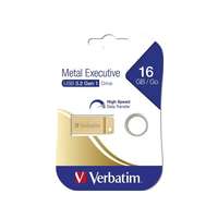 Verbatim 16 GB Pendrive 3.2 Executive Metal (arany)