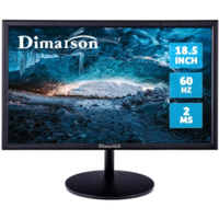 Dimarson 18,5" DM-P185 monitor (IPS, 1366x768, HDMI+VGA)