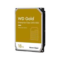 Western Digital 18 TB Gold HDD (3,5", SATA3, 7200 RPM, 512 MB Cache)