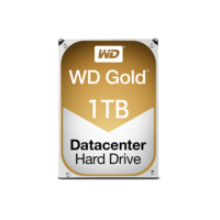 Western Digital 1 TB Gold HDD (3,5", SATA3, 7200 rpm, 128 MB cache)