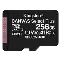 Kingston 256 GB MicroSDXC Card Canvas Select Plus (100 MB/s, Class 10, U3, V30)
