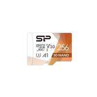 Silicon Power 256 GB MicroSDXC Card Superior Pro (100 MB/s, Class 10, U3, V30, A1)
