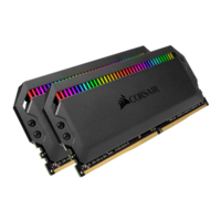 Corsair 32 GB DDR4 3600 MHz RAM Dominator Platinum RGB Black (2x16 GB)